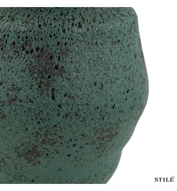 Vaso Decorativo in Vetro H.23,1 cm - 3 Colori