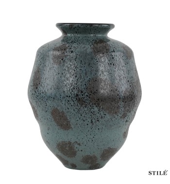 Vaso Decorativo in Vetro H.23,1 cm - 3 Colori