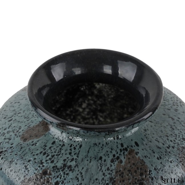 Vaso Decorativo in Vetro H.23,1 cm - 3 Colori