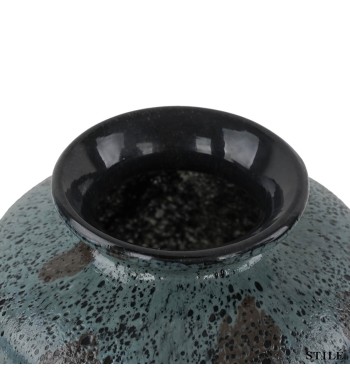 Vaso Decorativo in Vetro H.23,1 cm - 3 Colori