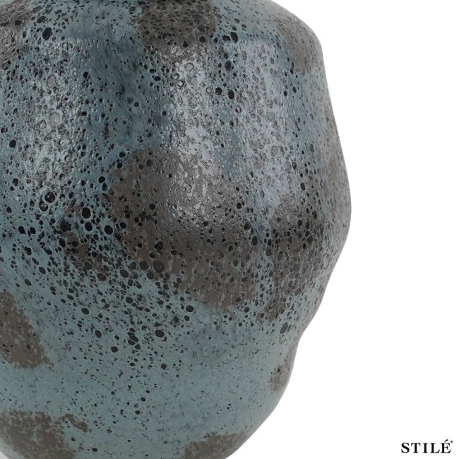 Vaso Decorativo in Vetro H.23,1 cm - 3 Colori
