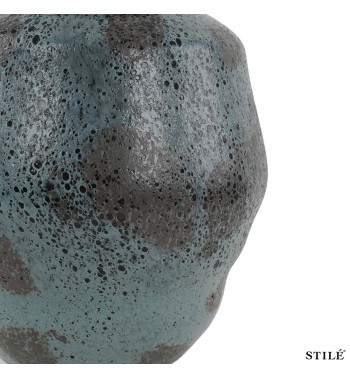 Vaso Decorativo in Vetro H.23,1 cm - 3 Colori