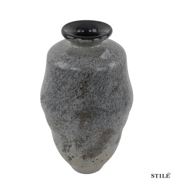Vaso Decorativo in Vetro H.26 cm - 3 Colori