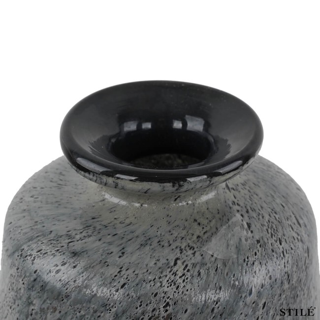 Vaso Decorativo in Vetro H.26 cm - 3 Colori