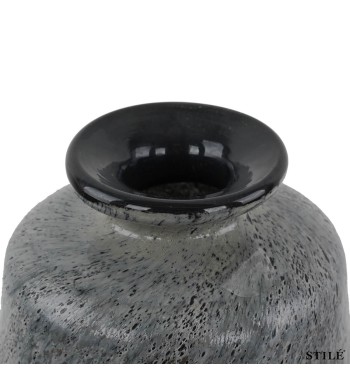 Vaso Decorativo in Vetro H.26 cm - 3 Colori