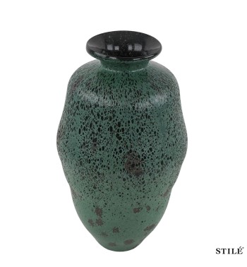 Vaso Decorativo in Vetro H.26 cm - 3 Colori