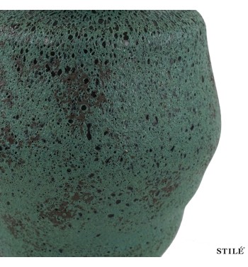 Vaso Decorativo in Vetro H.26 cm - 3 Colori