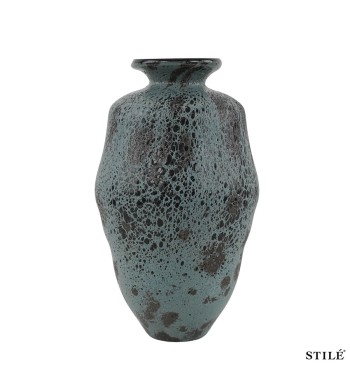 Vaso Decorativo in Vetro H.26 cm - 3 Colori
