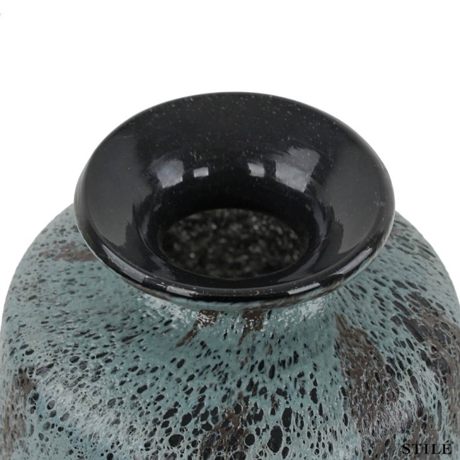 Vaso Decorativo in Vetro H.26 cm - 3 Colori