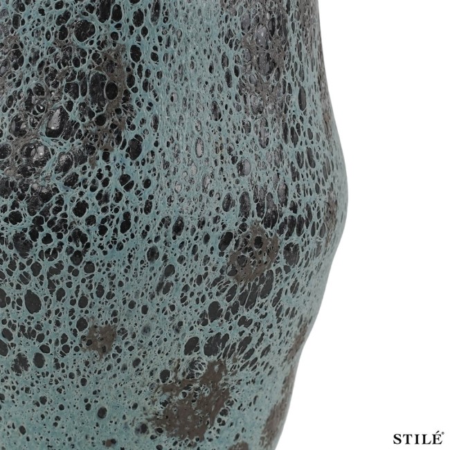 Vaso Decorativo in Vetro H.26 cm - 3 Colori