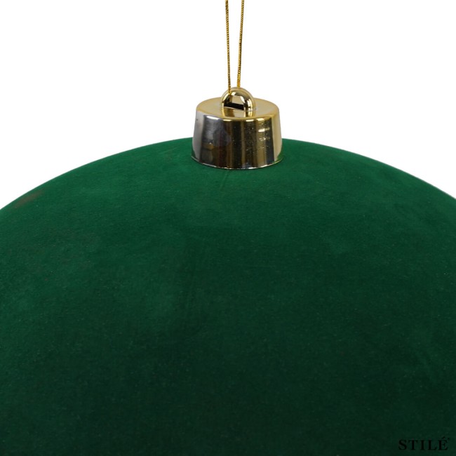 Palla Natalizia D.50 cm in Velluto 3 Colori