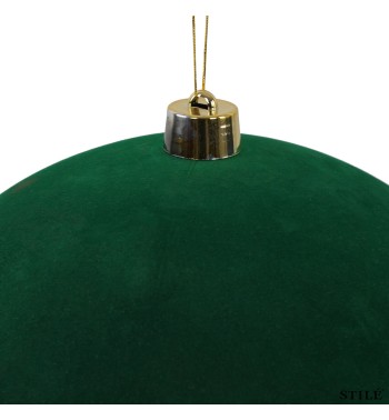 Palla Natalizia D.50 cm in Velluto 3 Colori