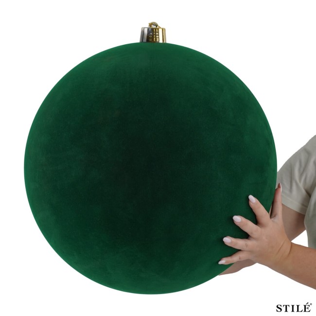 Palla Natalizia D.50 cm in Velluto 3 Colori
