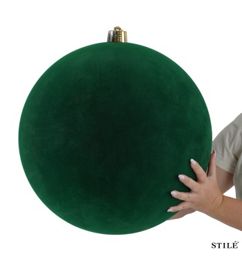 Palla Natalizia D.50 cm in Velluto 3 Colori