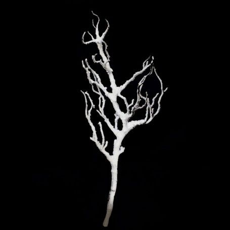 Ramo Effetto Naturale Innevato 90 cm