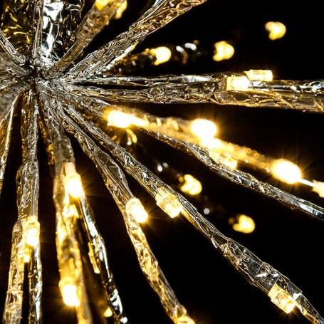 Fiore con Luci Led Bianco Caldo 30 cm con Trasformatore