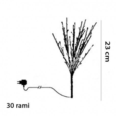 Fiore con Luci Led 23 cm con Trasformatore