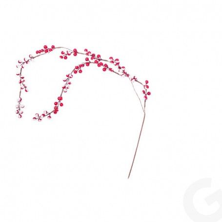 Ramo di Bacche Rosse L.75 cm