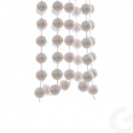 Filo di Perle Natalizio Vari Colori 270 cm