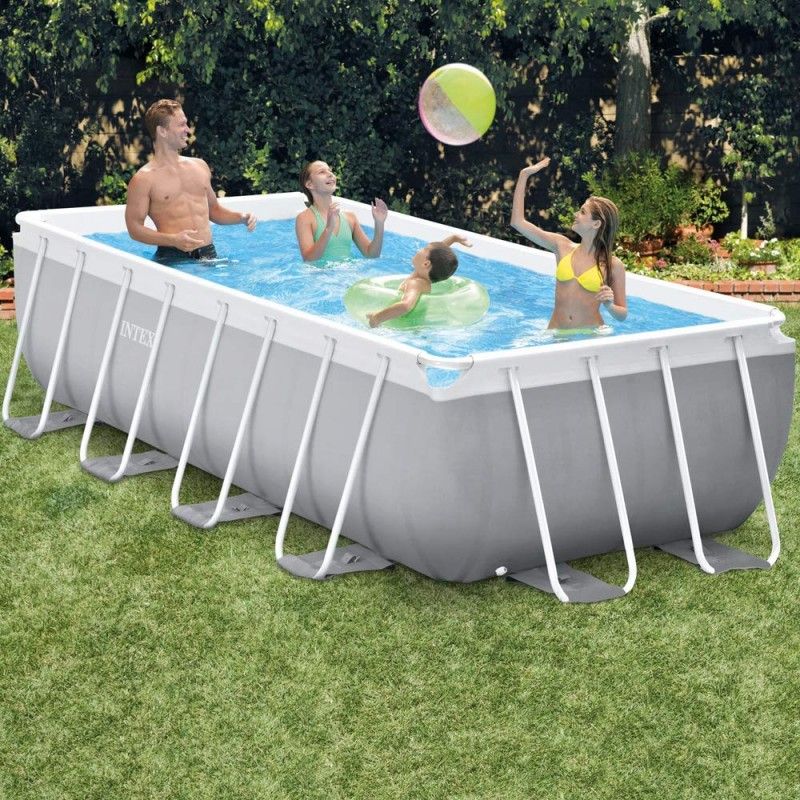 Piscina Intex 400x200x100 cm Fuori Terra Prisma Frame - Intex 26788