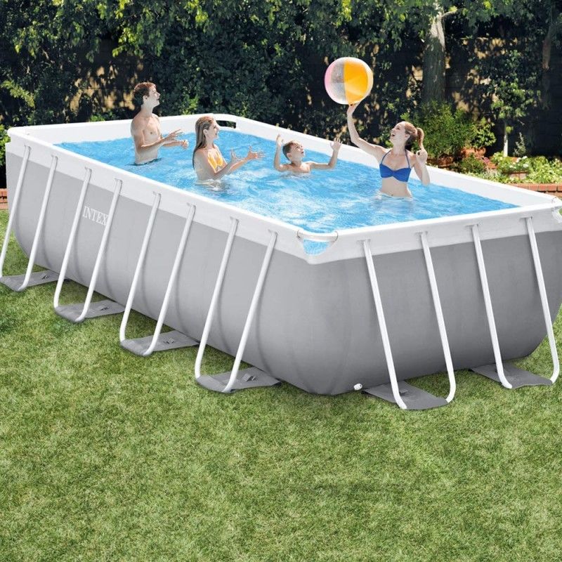 Piscina Intex 488x244x107 cm Fuori Terra Prisma Frame - Intex 26792