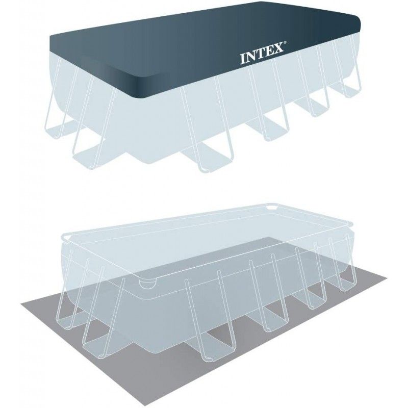 Piscina Intex 488x244x107 cm Fuori Terra Prisma Frame - Intex 26792