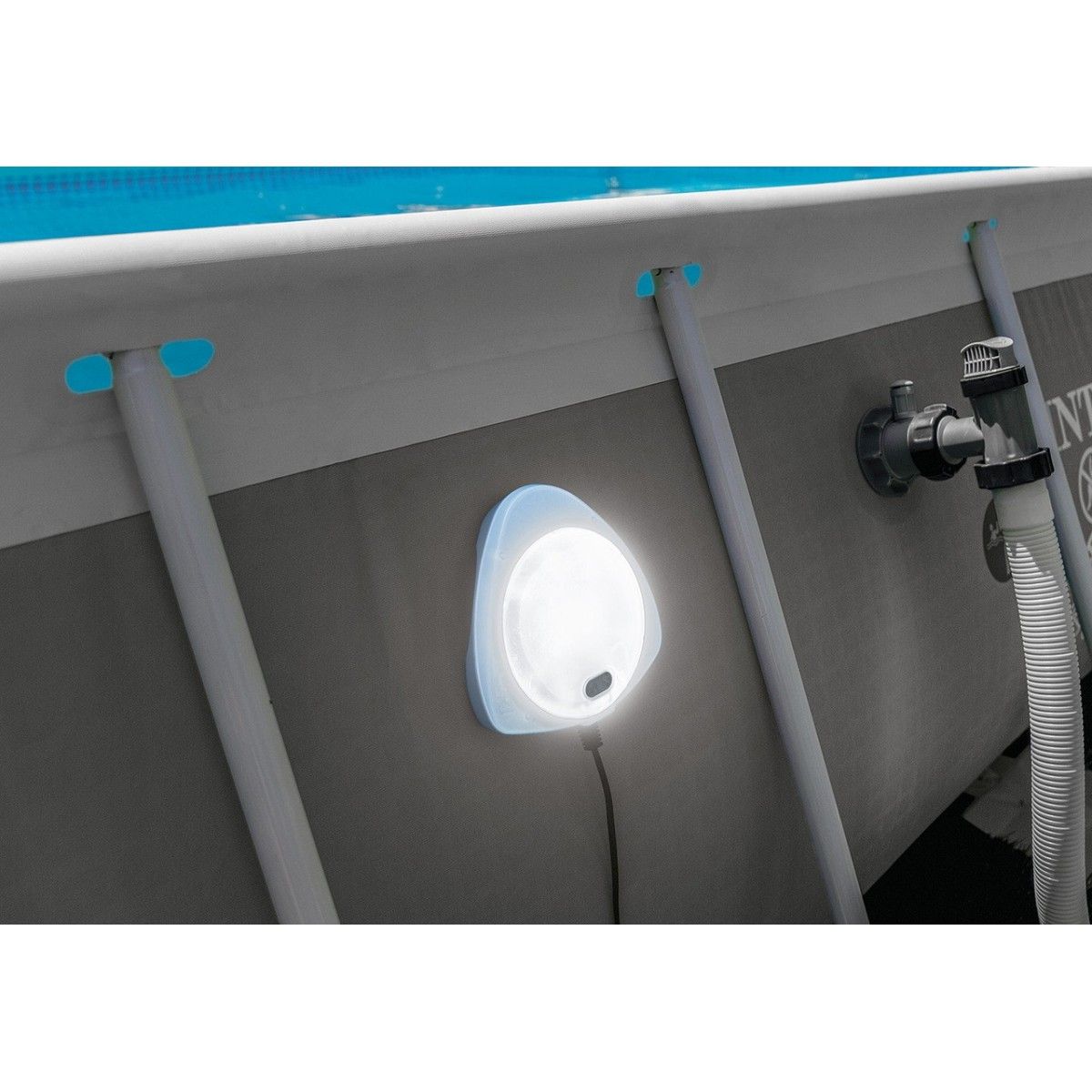 Luce Led Magnetica a Parete Multicolor - Intex 28698