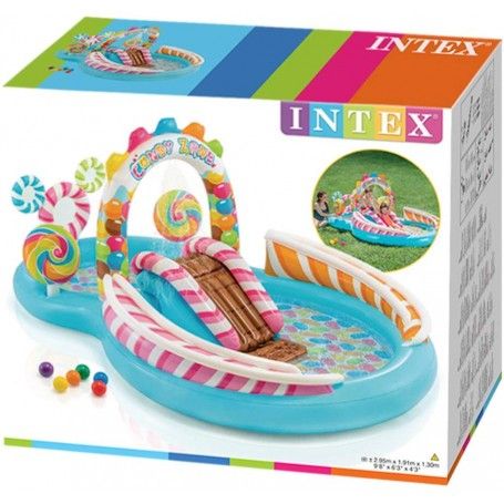 Piscina Gonfiabile Candy 259x191x130 cm - Intex 57149