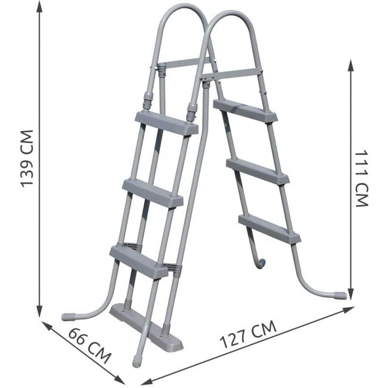 Scaletta di Sicurezza per Piscine 107 cm - Bestway 58330