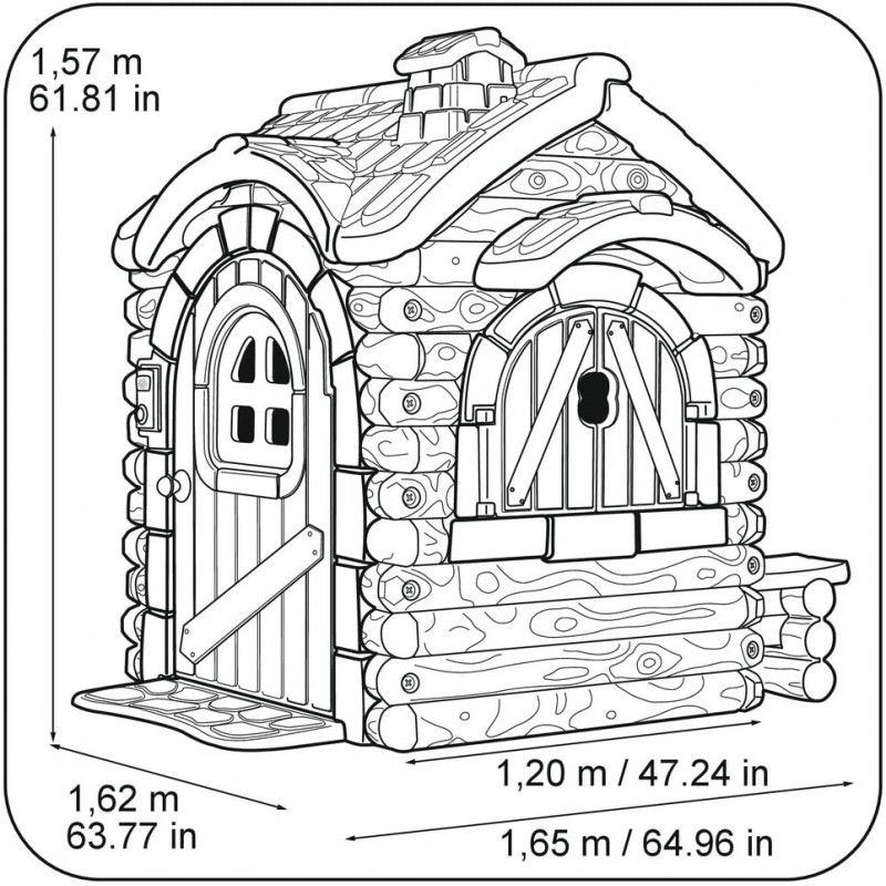 Casetta da Giardino per Bambini Woodland Cottage - Feber