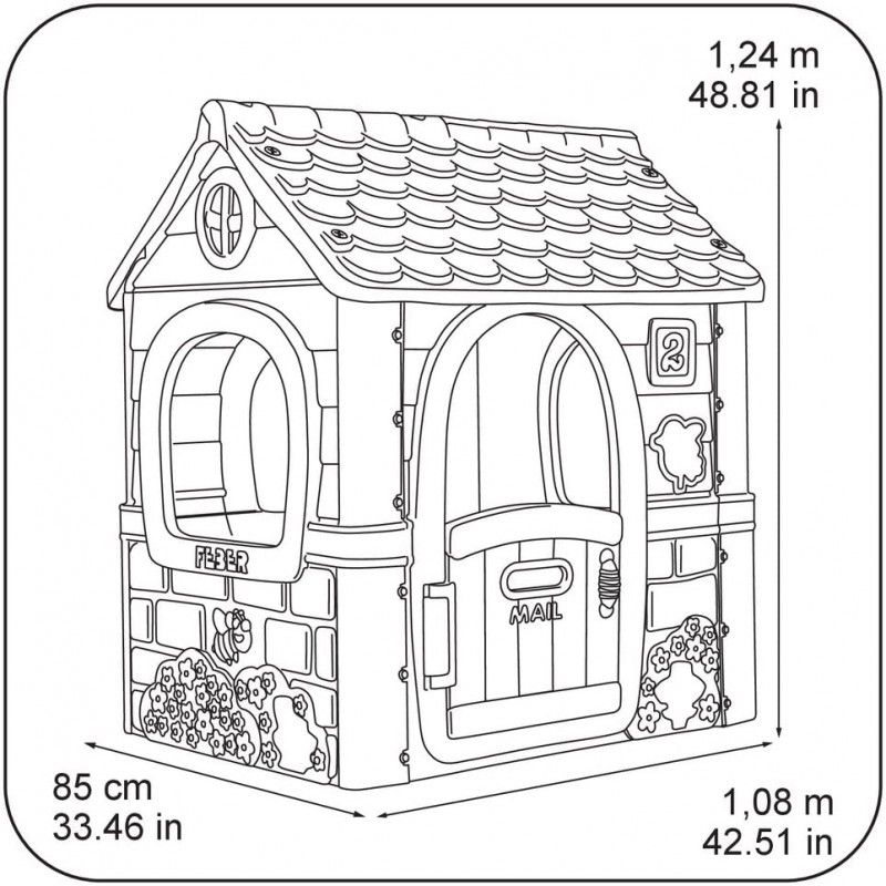 Fantasy House, Casetta da gioco - Feber 800010237