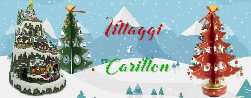 Vendita Online di Villaggi e Carillon Natalizi | Vasta Scelta di Villaggi e Carillon di Natale